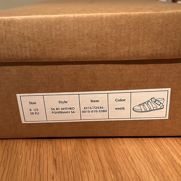 White Fisherman Sandals - Picture 6 of 10